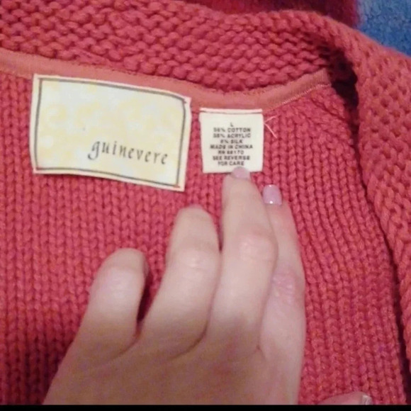 🌹beautiful color cardigan with a bow - Picture 7 of 11